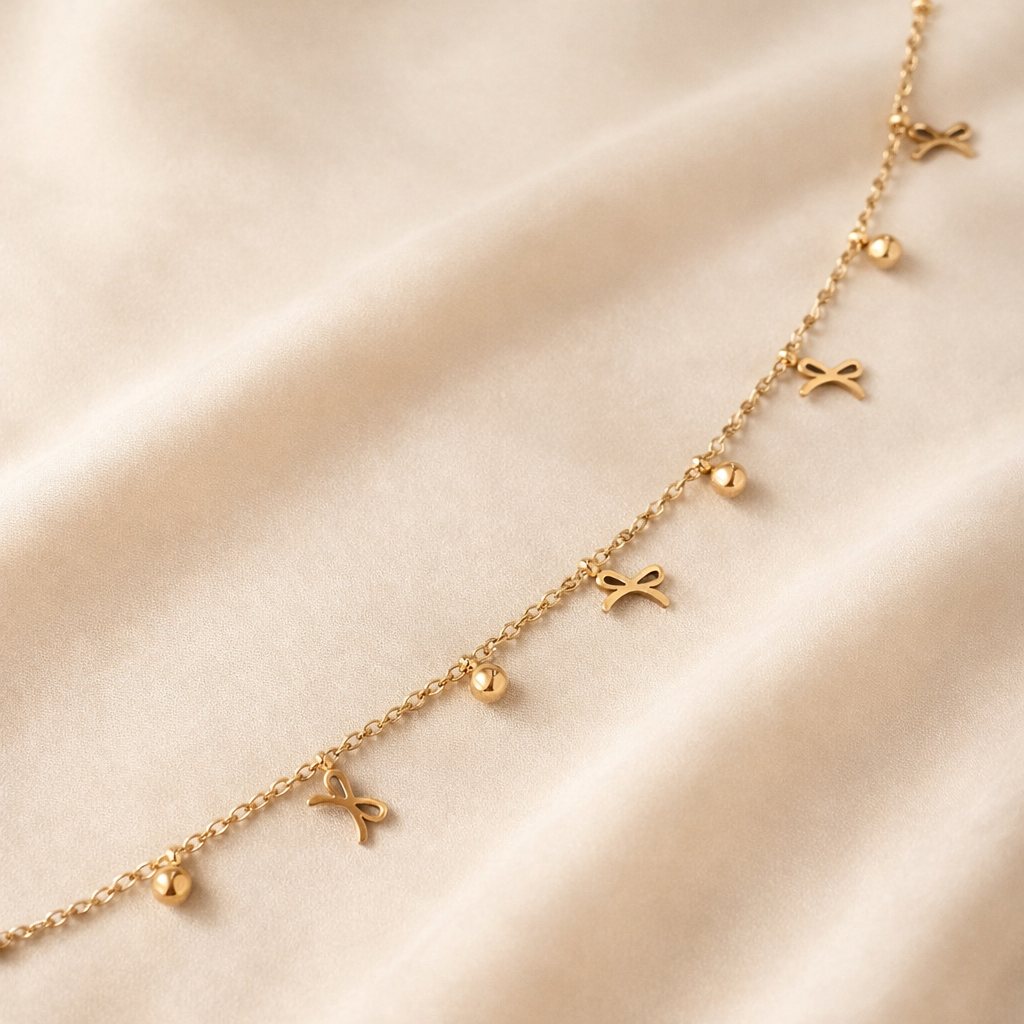 Bow Chain Bracelet