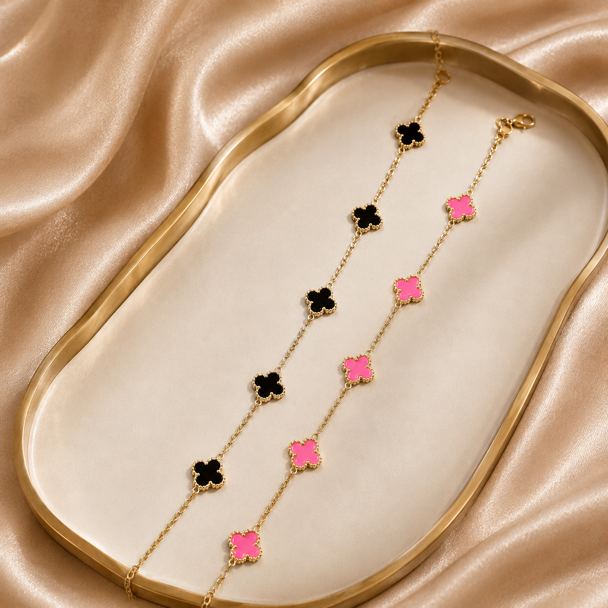 Clover Charm Bracelet