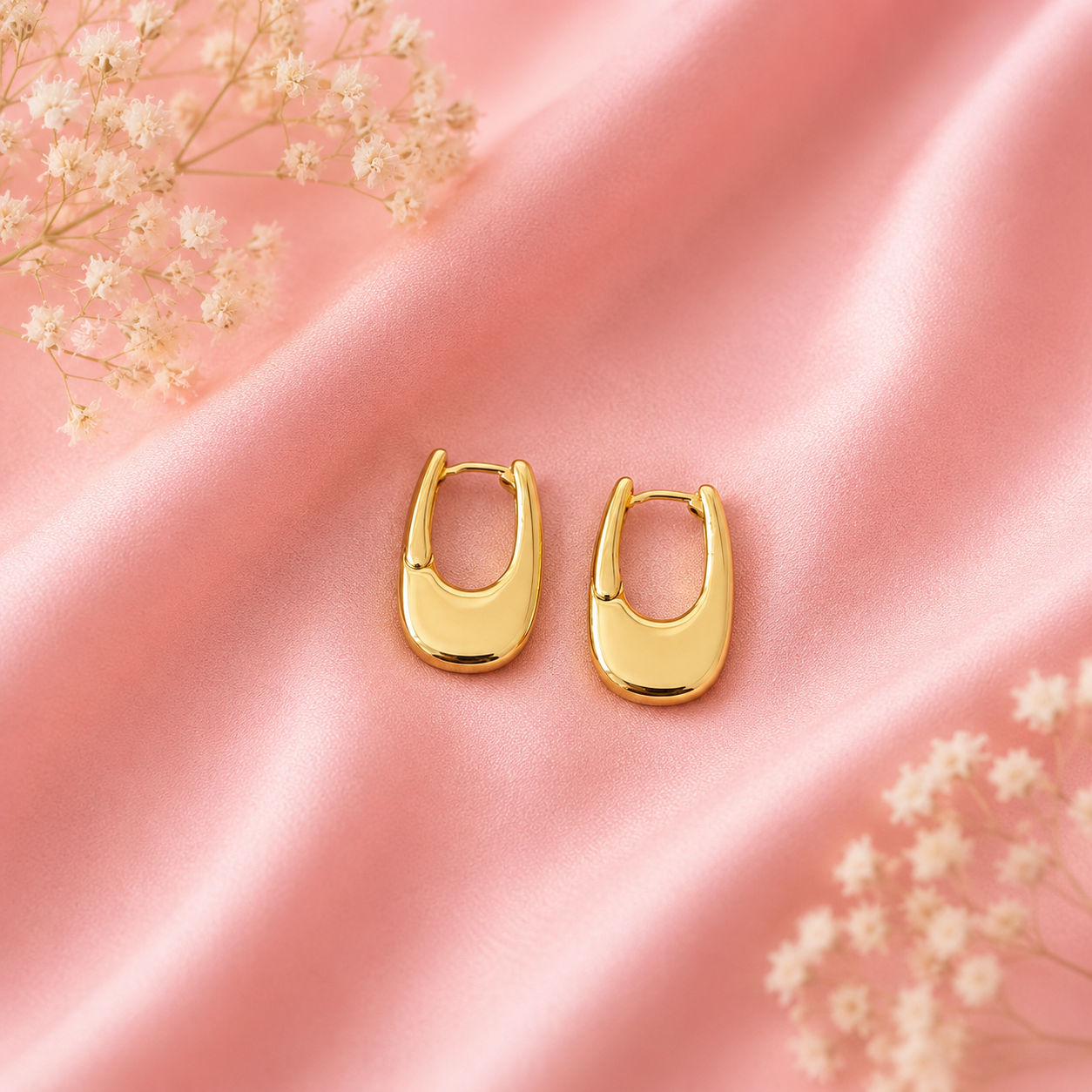 Soft Glam Hoops