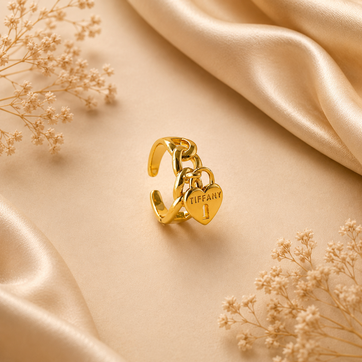Heart Charm Ring